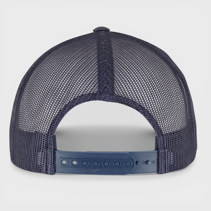 The Classics Yupoong Retro trucker cap heathernavy - Shop-Tetuan