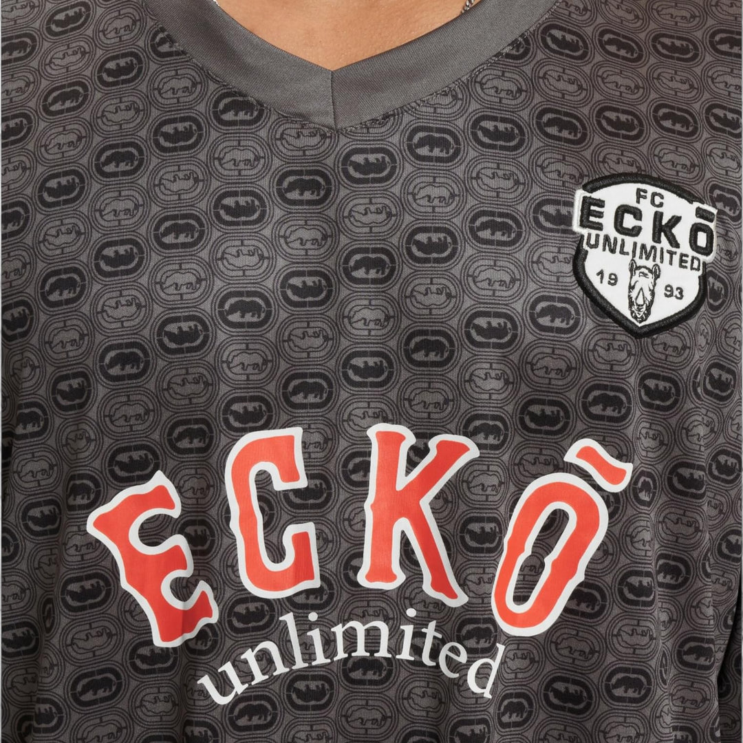 Ecko Unltd. Logo Mania T-Shirts anthra/black - Shop-Tetuan
