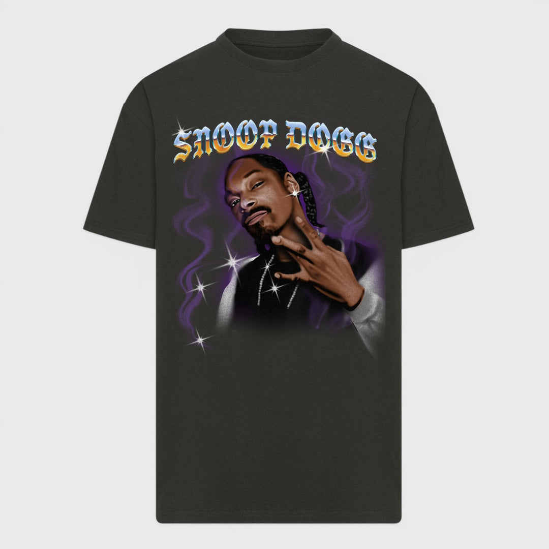 Merchcode Snoop Dogg Paintbrush Oversize Tee black - Shop-Tetuan