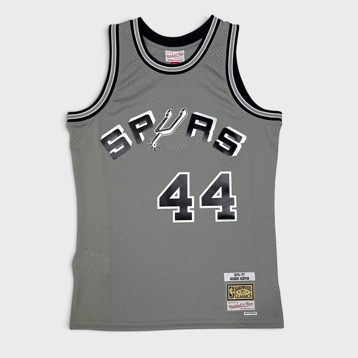 Mitchell &amp; Ness Swingman Player Jersey SA Spurs George Gervin grey