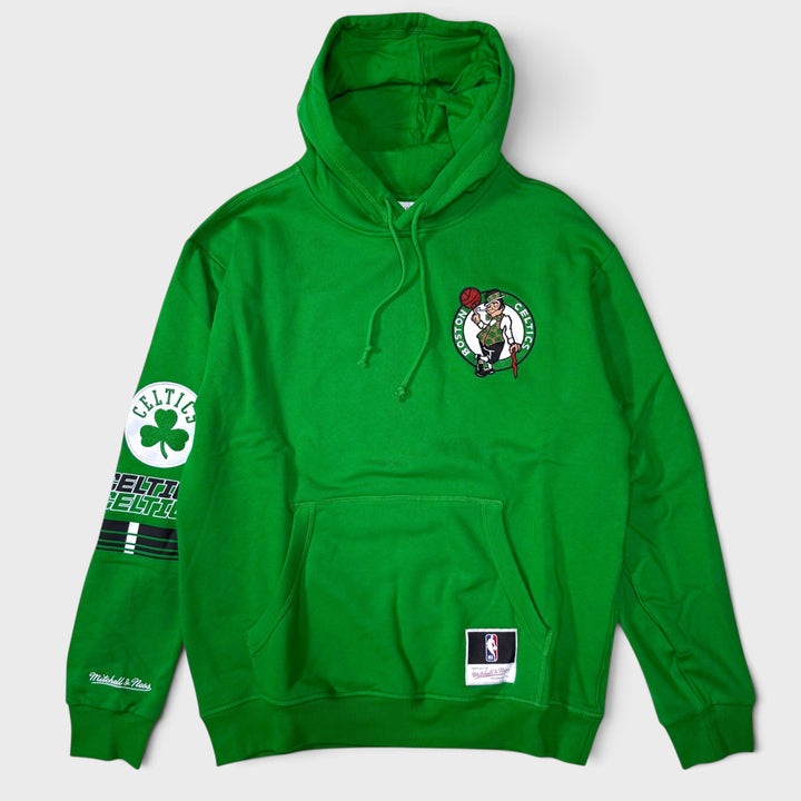 Mitchell &amp; Ness Triple Check Courtside Fleece B Celtics green