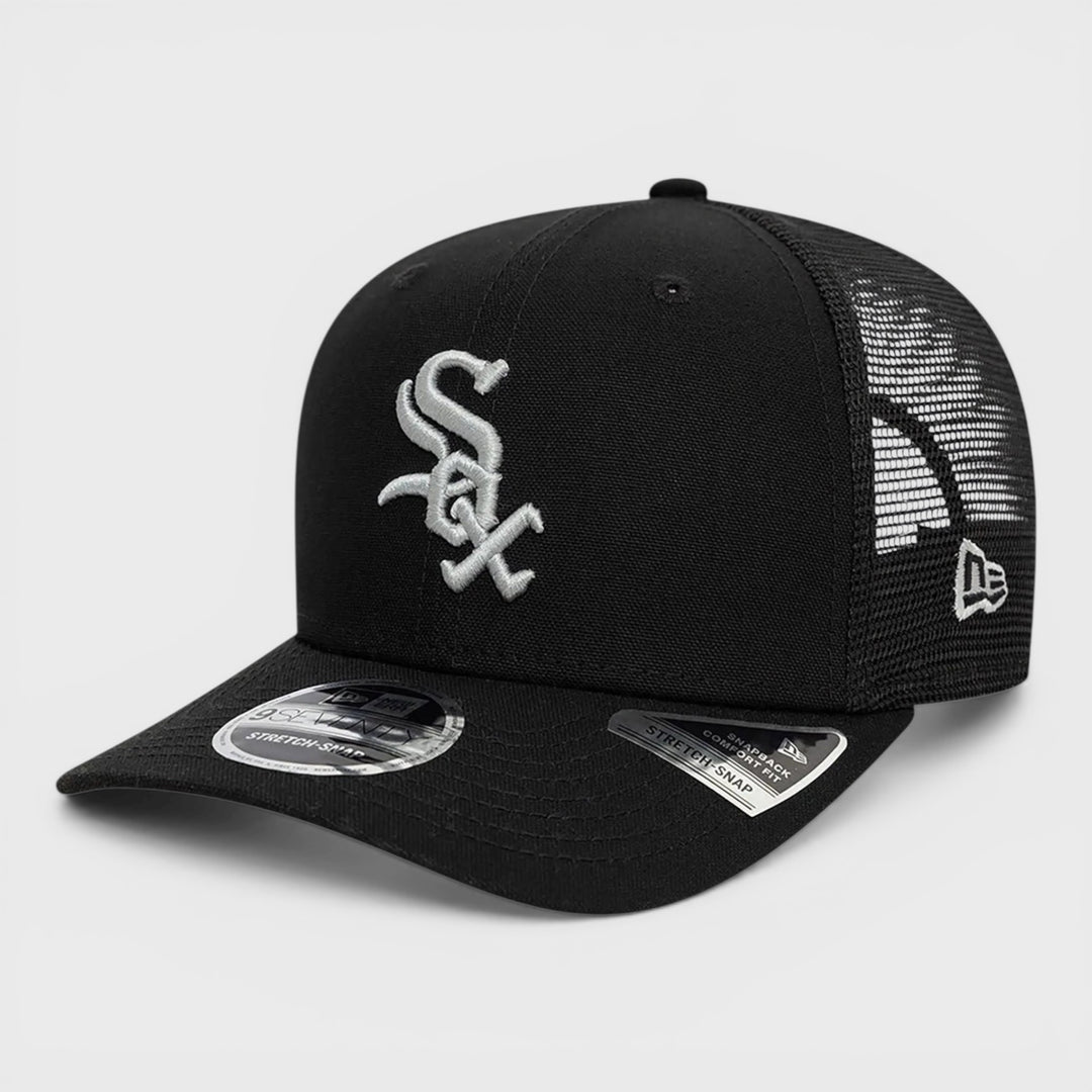 New Era Simple 9Seventy Stretch-Snap trucker C White Sox black - Shop-Tetuan