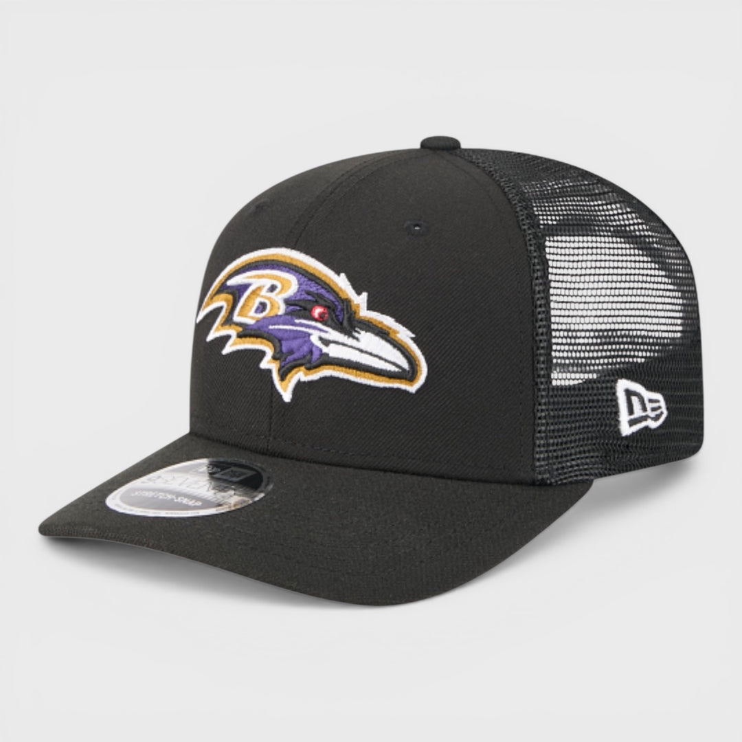 New Era Simple 9Seventy Stretch-Snap trucker B Ravens black - Shop-Tetuan