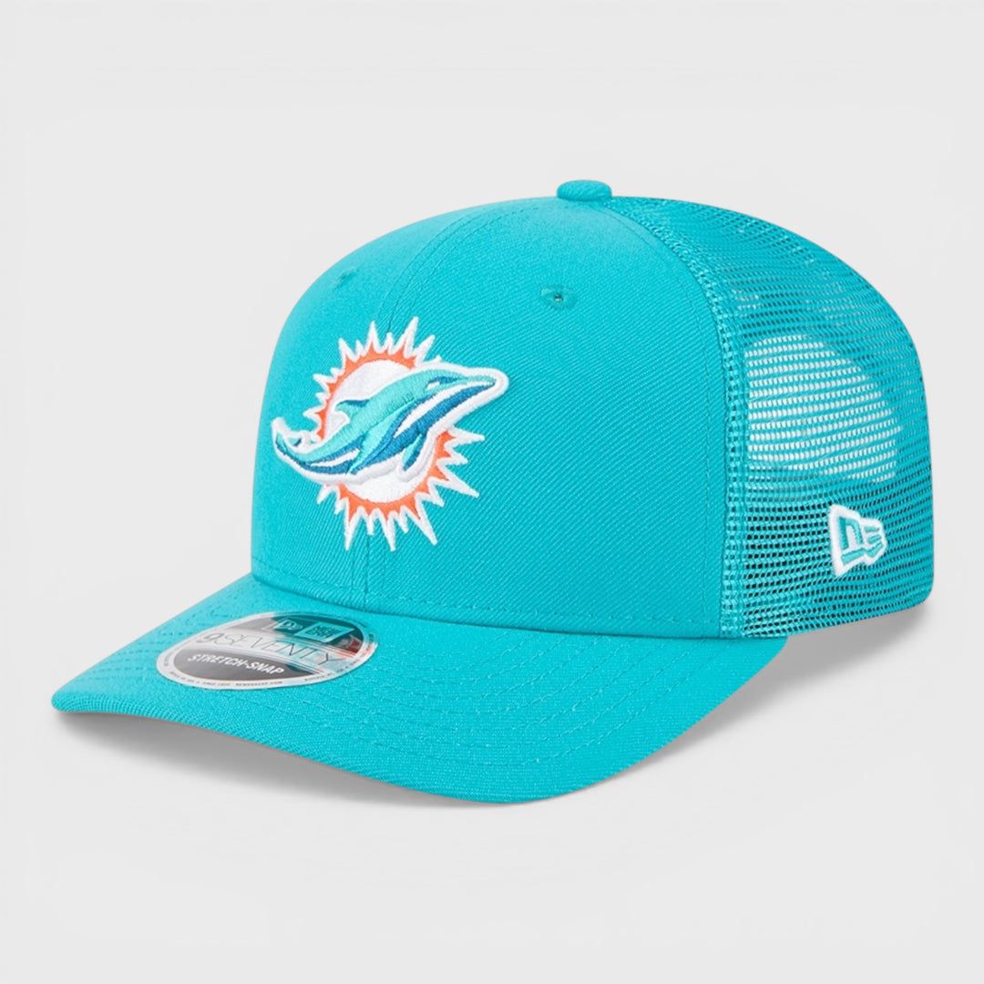 New Era Simple 9Seventy Stretch-Snap trucker M Dolphins - Shop-Tetuan