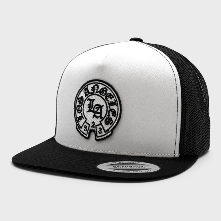 Mister LA Dynasty Patch Classic Trucker Cap black/white