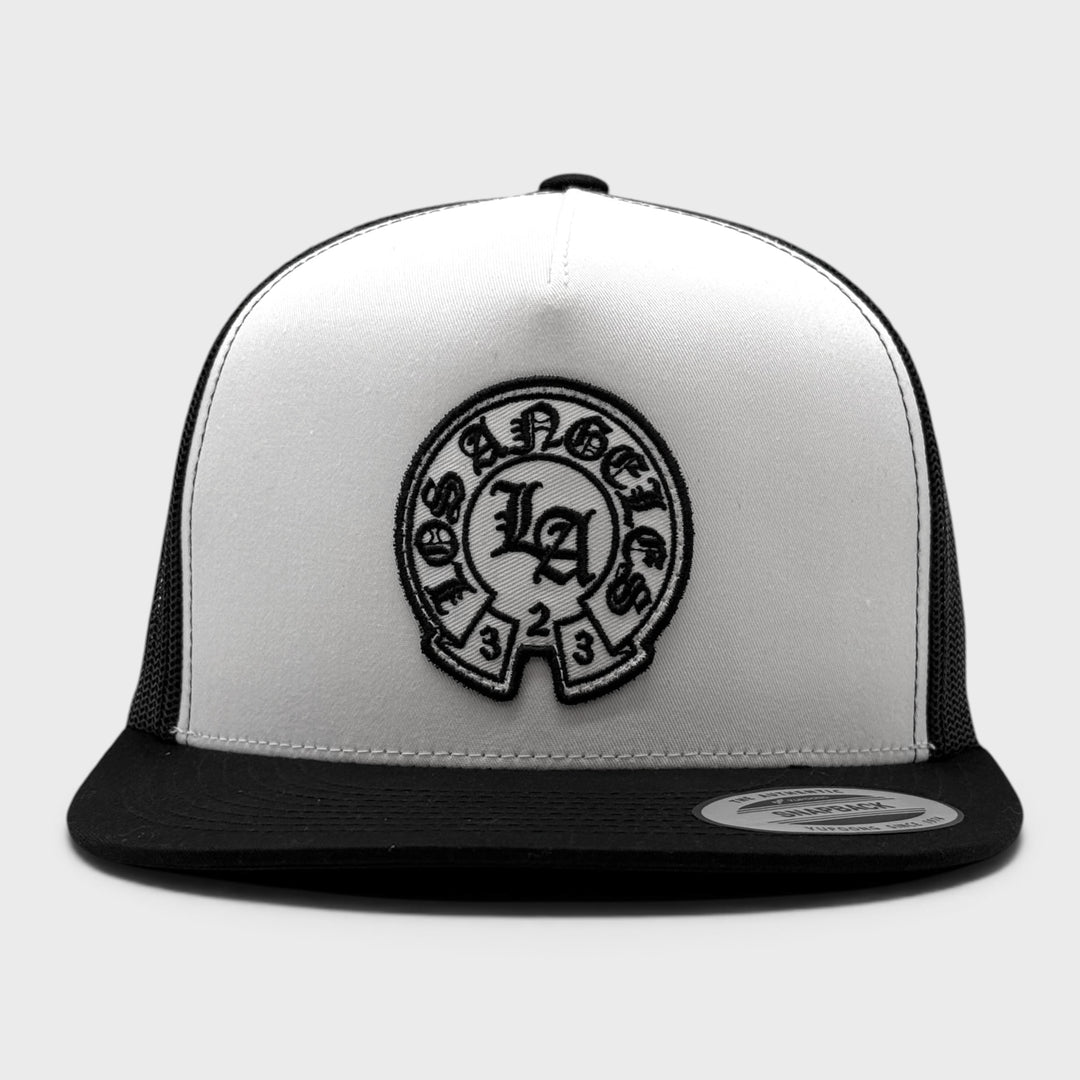 Mister LA Dynasty Patch Classic Trucker Cap black/white