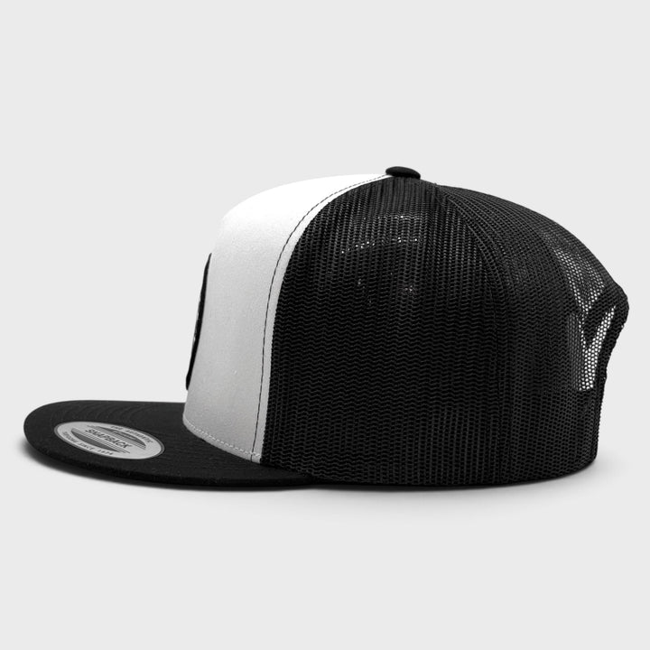 Mister LA Dynasty Patch Classic Trucker Cap black/white