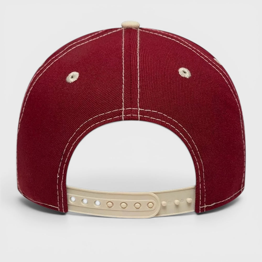 New Era NBA City Icon 9Forty E-Frame C Bulls maroon/cream - Shop-Tetuan