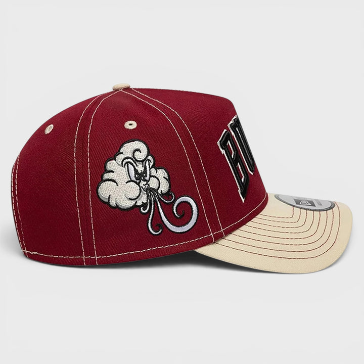New Era NBA City Icon 9Forty E-Frame C Bulls maroon/cream - Shop-Tetuan