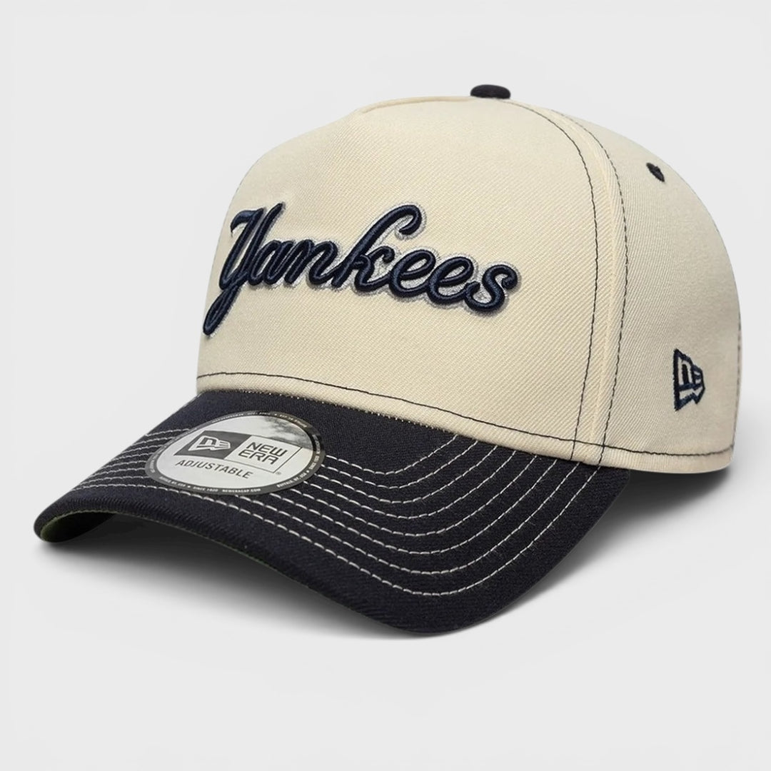 New Era MLB City Icon 9Forty E-Frame NY Yankees cream/navy - Shop-Tetuan