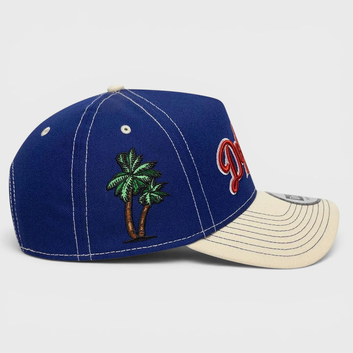 New Era MLB City Icon 9Forty E-Frame LA Dodgers blue/cream - Shop-Tetuan