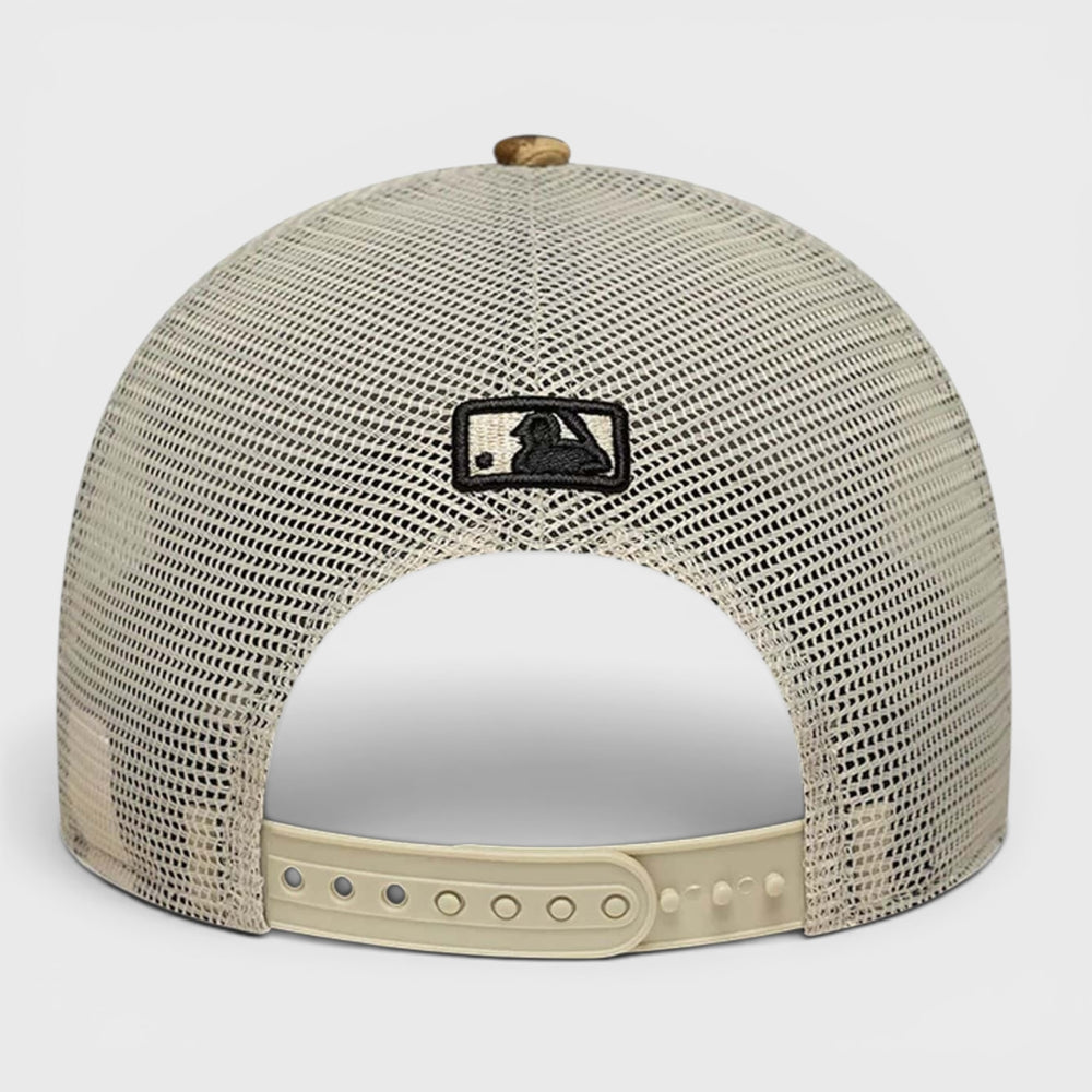 New Era MLB Leopard 9Forty M-Crown A-Frame NY Yankees dark brown - Shop-Tetuan