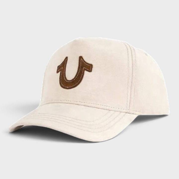 True Religion Contrast HS Suede hat travertine
