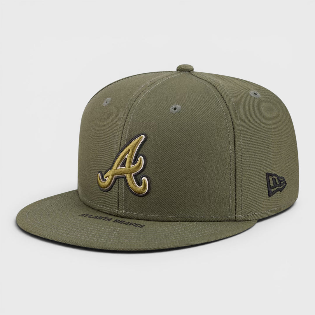 New Era Armed Forces Day 2026 9Fifty A Braves olive - Shop-Tetuan
