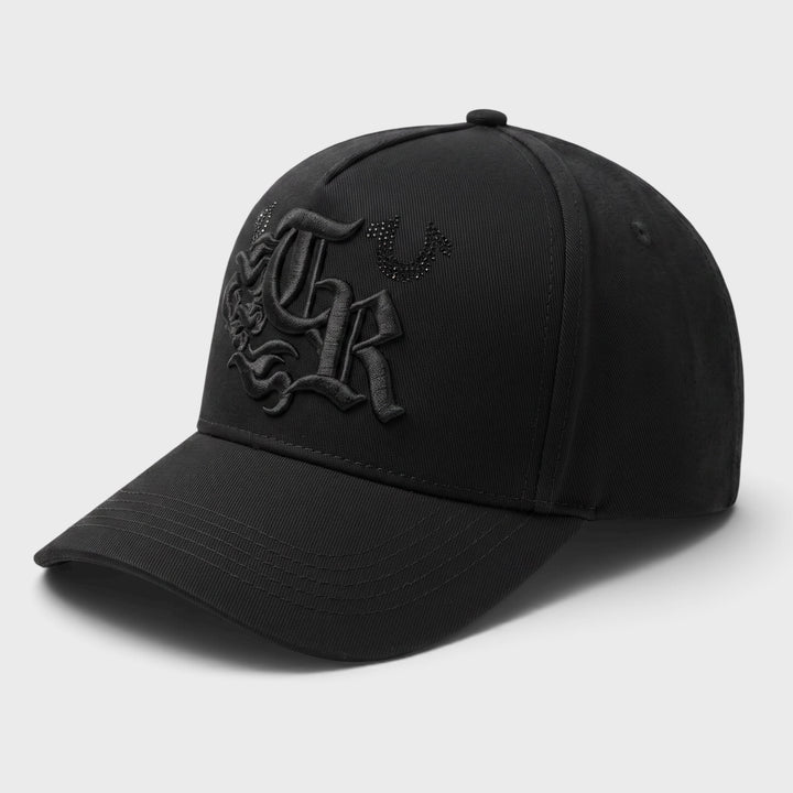 True Religion Flame TR HS Crystal hat jet black