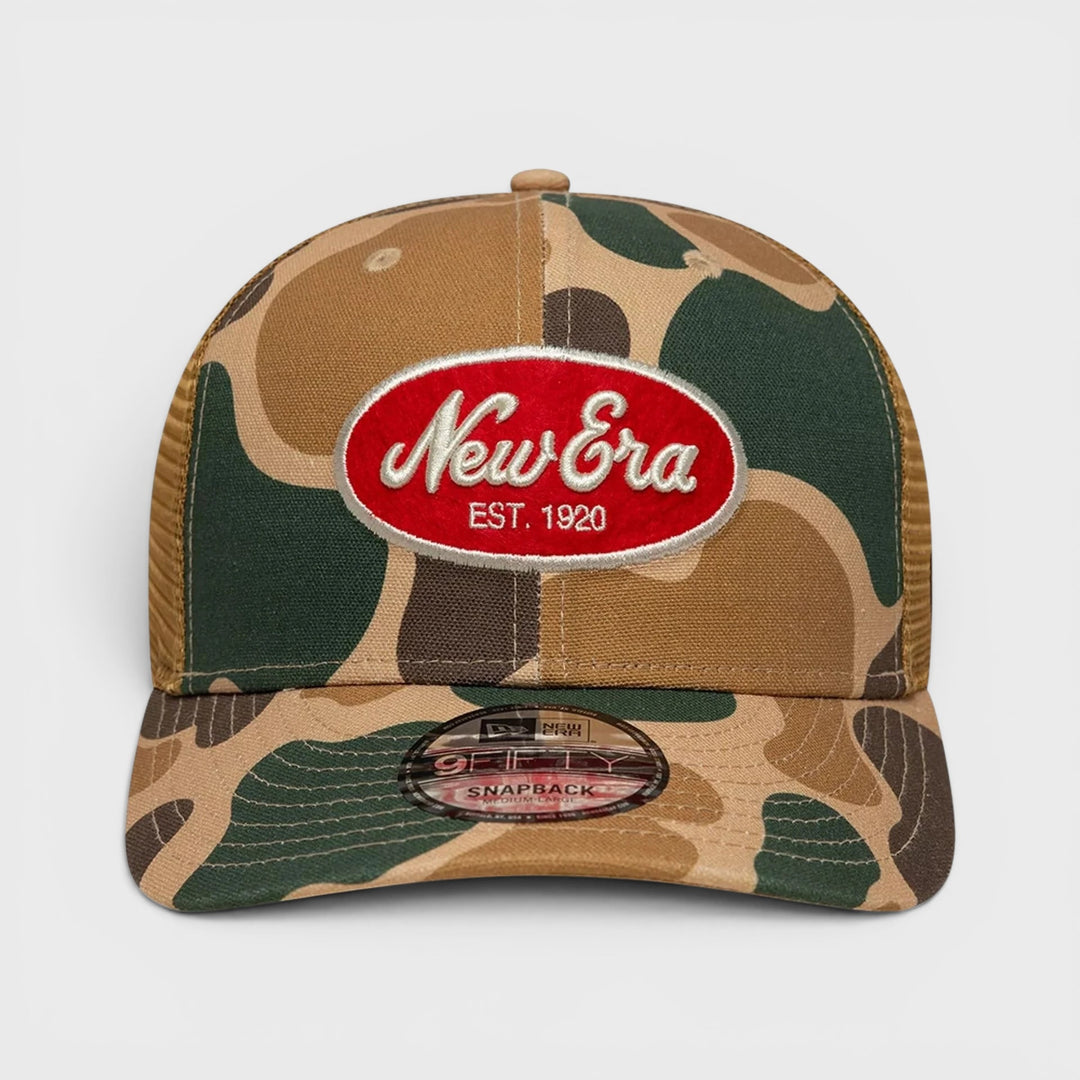 New Era 9Fifty Trucker duck camo beige - Shop-Tetuan