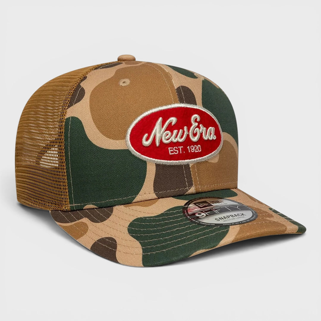 New Era 9Fifty Trucker duck camo beige - Shop-Tetuan