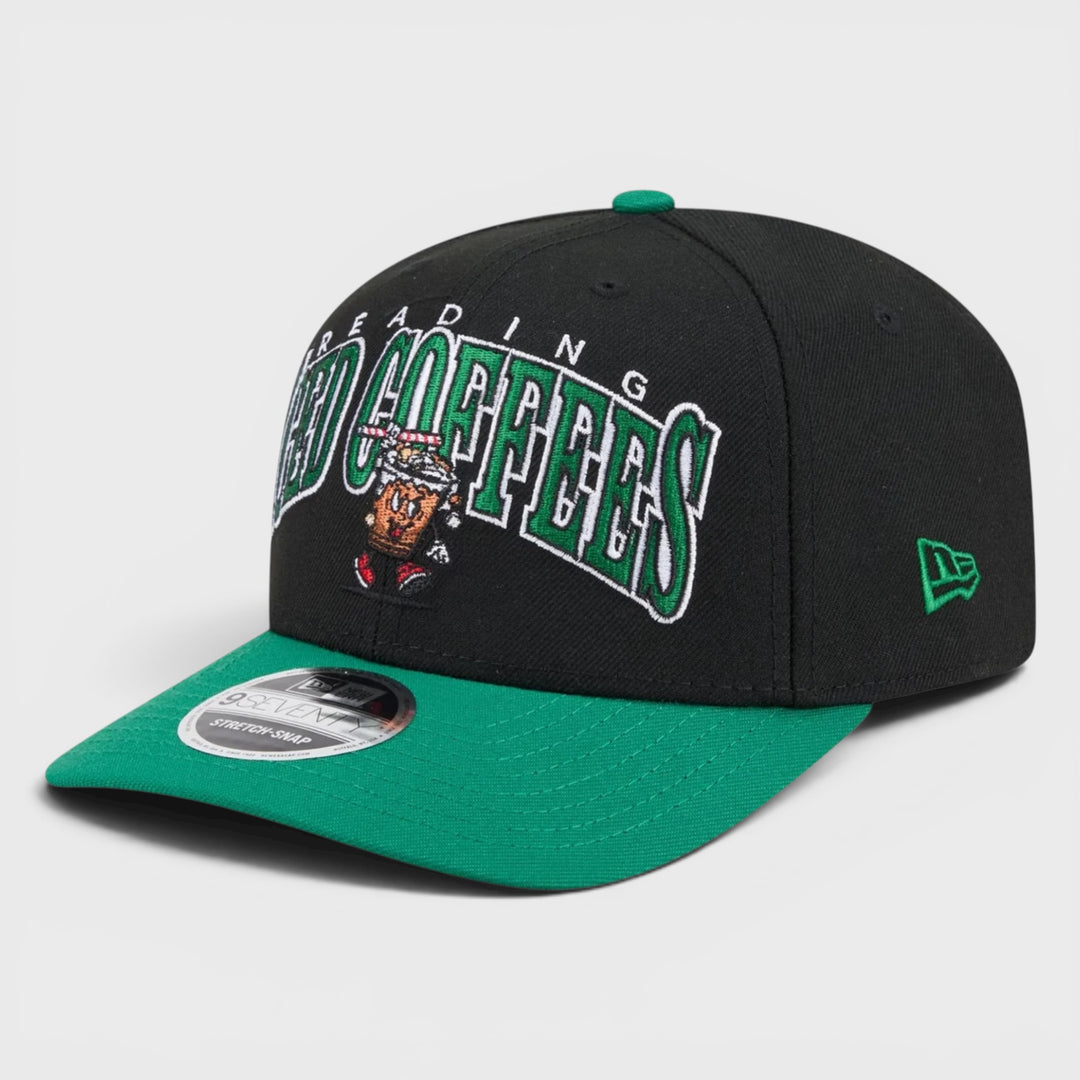 New Era Theme Night Wordmark 9Seventy Stretch-Snap Reading Fightin Phils blk/green - Shop-Tetuan