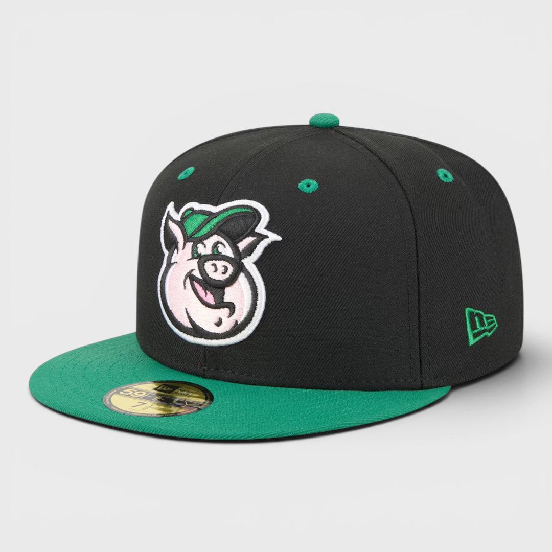 New Era Theme Night 59Fifty Kannapolis Cannon Ballers black/green - Shop-Tetuan