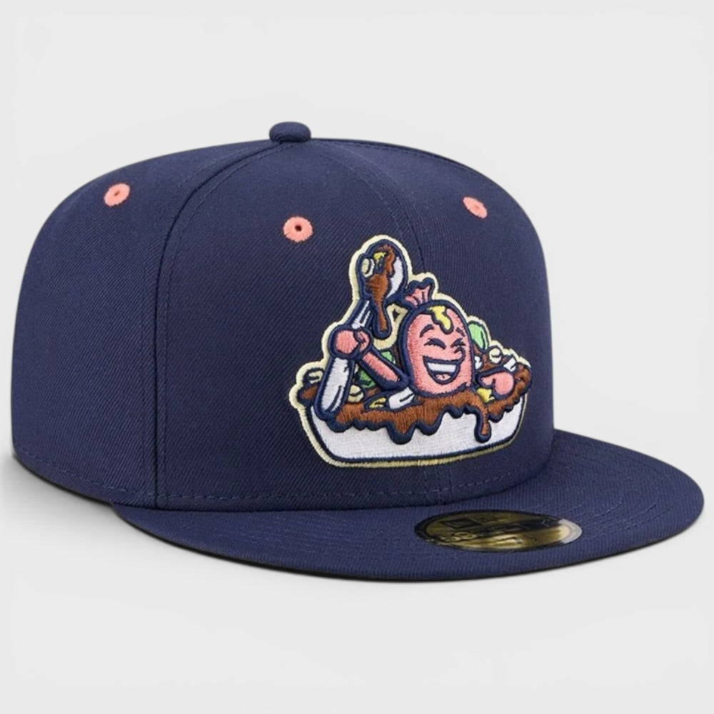 New Era Theme Night 59Fifty Columbus Clingstones Scrambled Dogs navy - Shop-Tetuan
