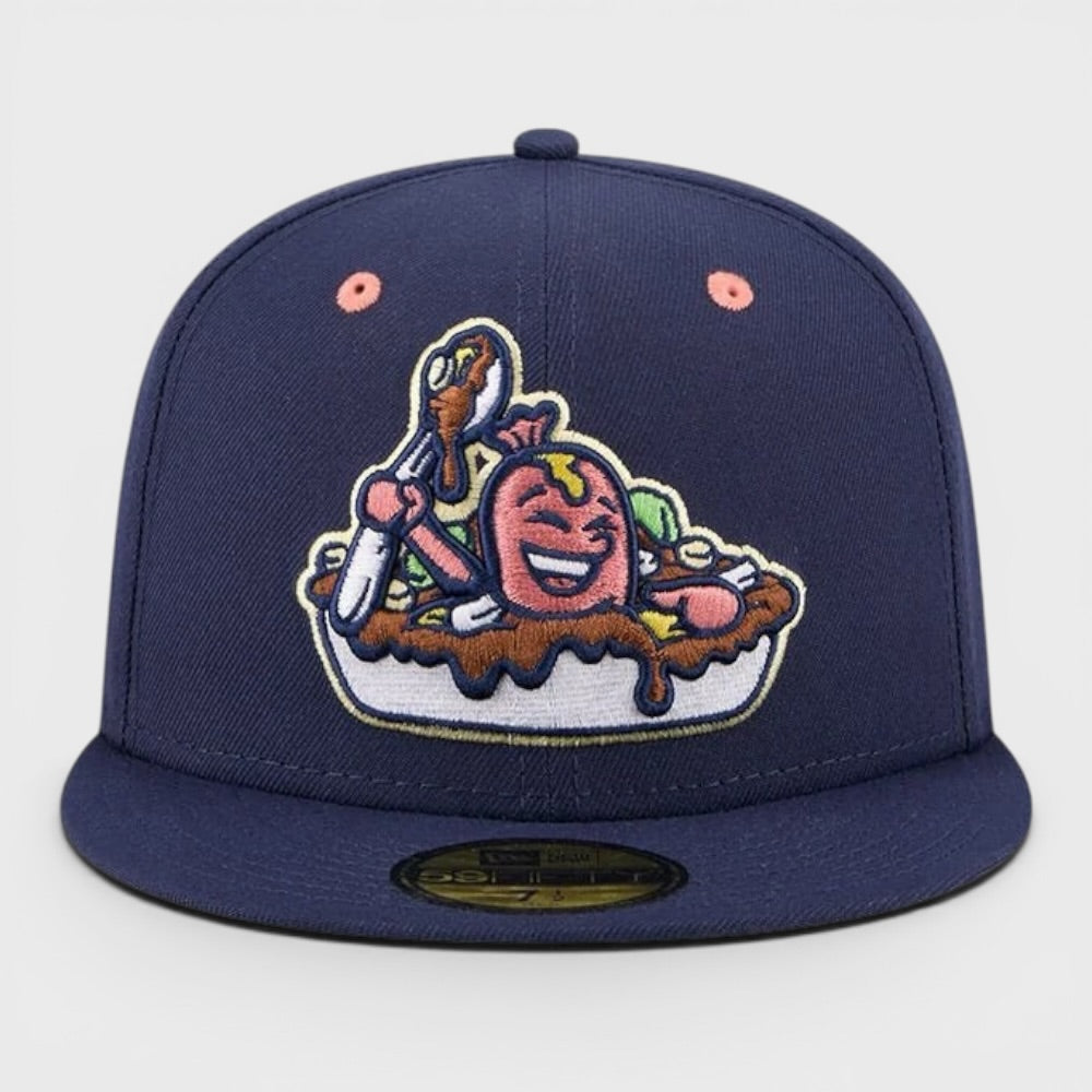 New Era Theme Night 59Fifty Columbus Clingstones Scrambled Dogs navy - Shop-Tetuan