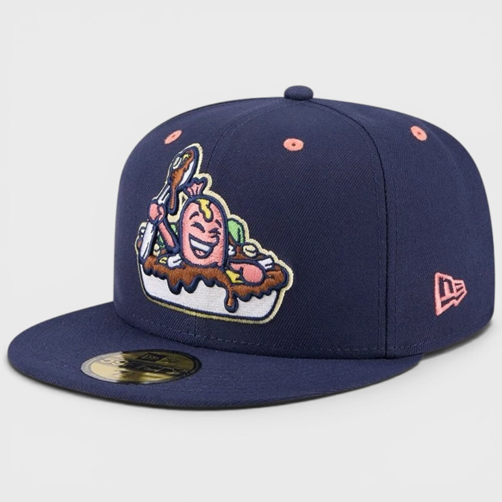New Era Theme Night 59Fifty Columbus Clingstones Scrambled Dogs navy - Shop-Tetuan