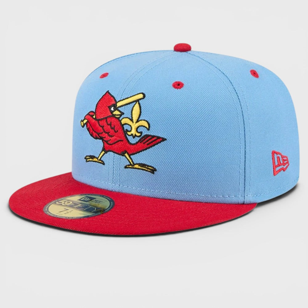 New Era Theme Night 59Fifty Louisville Bats light blue/red - Shop-Tetuan