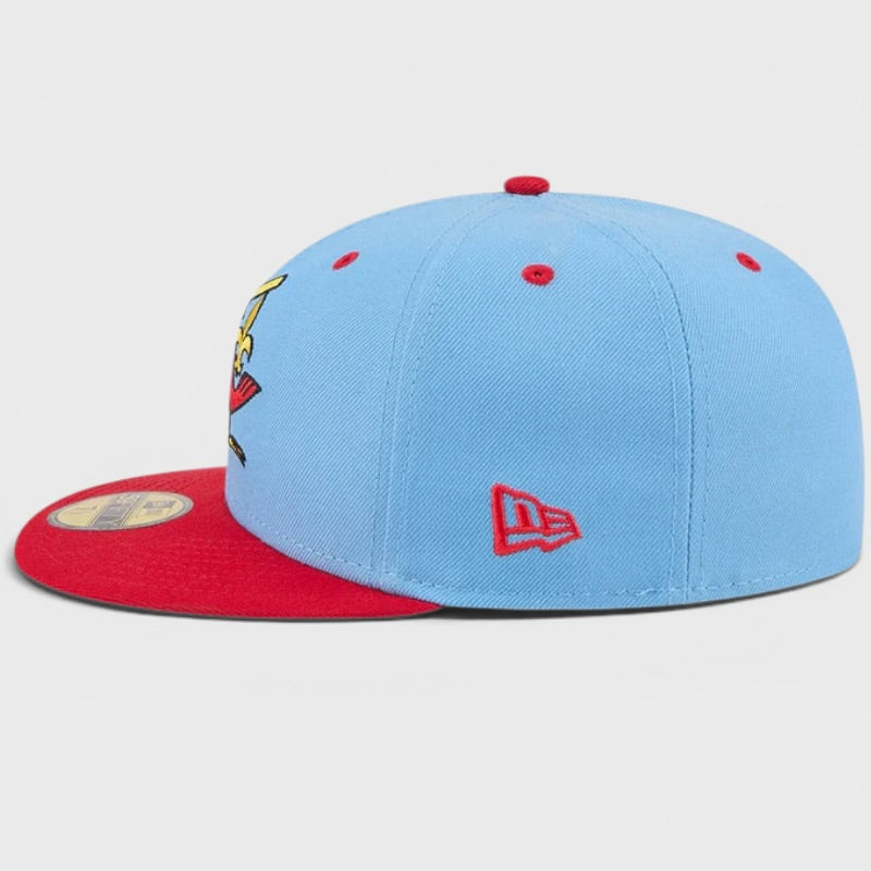 New Era Theme Night 59Fifty Louisville Bats light blue/red - Shop-Tetuan