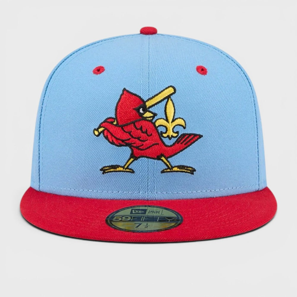 New Era Theme Night 59Fifty Louisville Bats light blue/red - Shop-Tetuan
