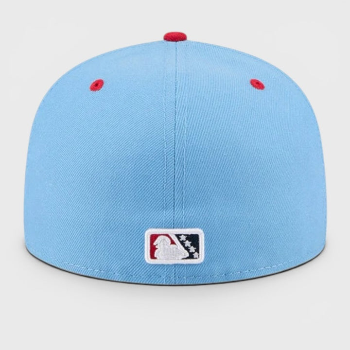 New Era Theme Night 59Fifty Louisville Bats light blue/red - Shop-Tetuan
