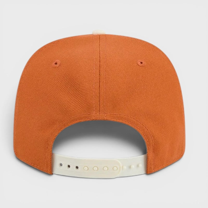 New Era Theme Night Wordmark 9Seventy Stretch-Snap Louisville Bats Humidity orange/off wht - Shop-Tetuan