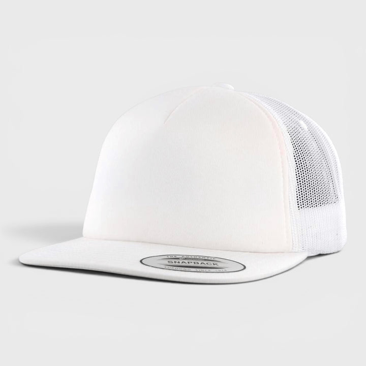 The Classics Yupoong foam trucker white