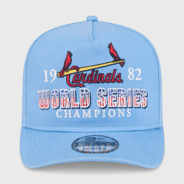 New Era MLB Historic 9Fifty A-Frame STL Cardinals light blue - Shop-Tetuan