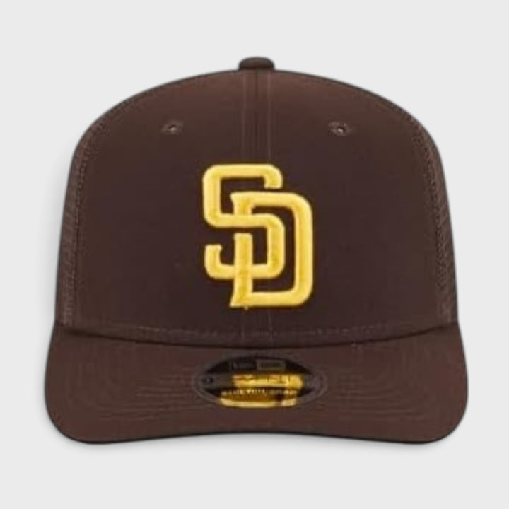 New Era Simple 9Seventy Stretch-Snap trucker SD Padres brown