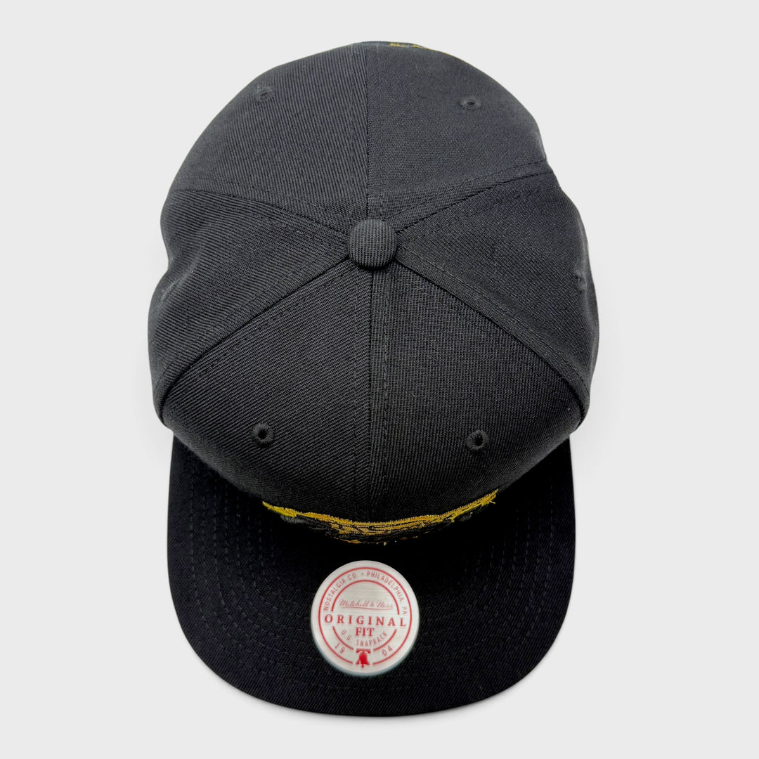 Mitchell &amp; Ness NBA Black and Gold Snapback LA Lakers