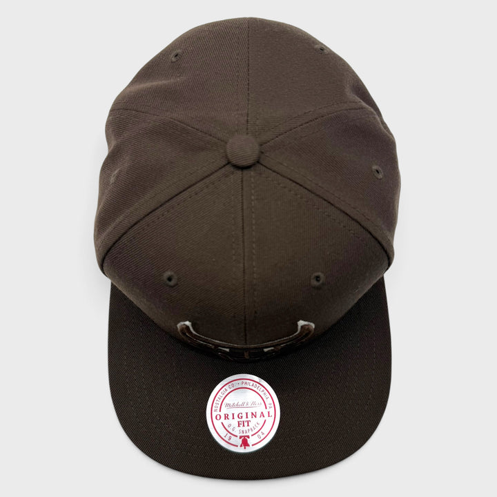 Mitchell &amp; Ness NBA Brown and Cream Snapback C Bulls