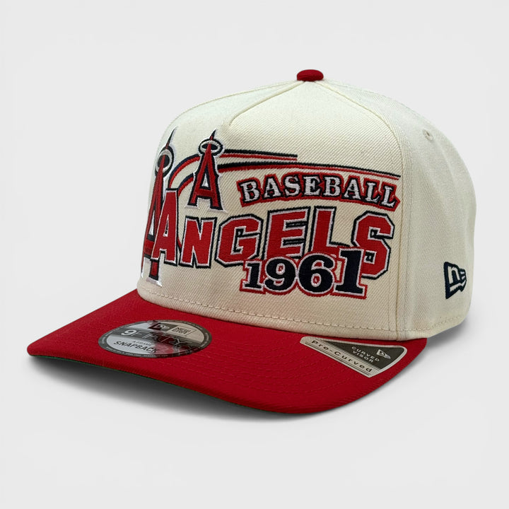 New Era MLB Classic 9Fifty A-Frame A Angels off white/red - Shop-Tetuan