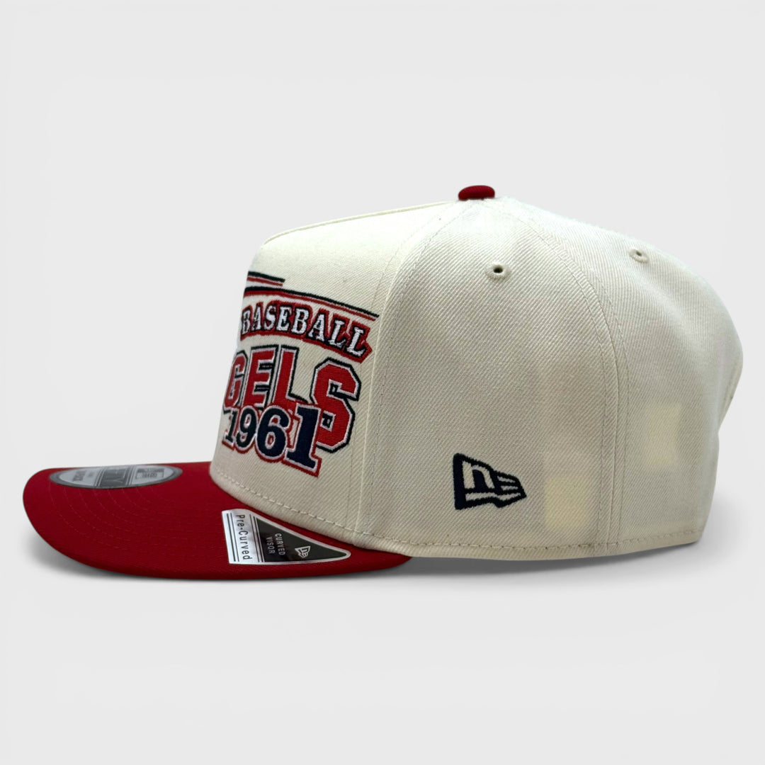 New Era MLB Classic 9Fifty A-Frame A Angels off white/red - Shop-Tetuan