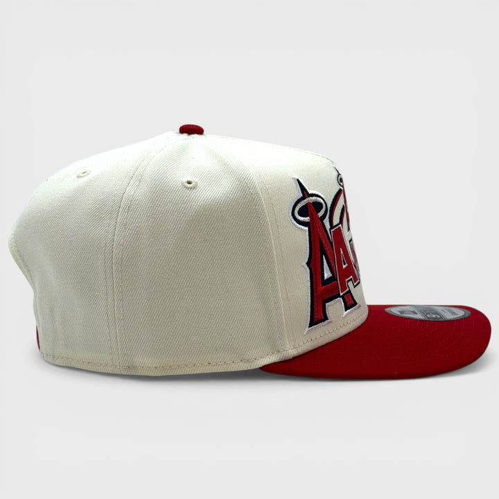 New Era MLB Classic 9Fifty A-Frame A Angels off white/red - Shop-Tetuan