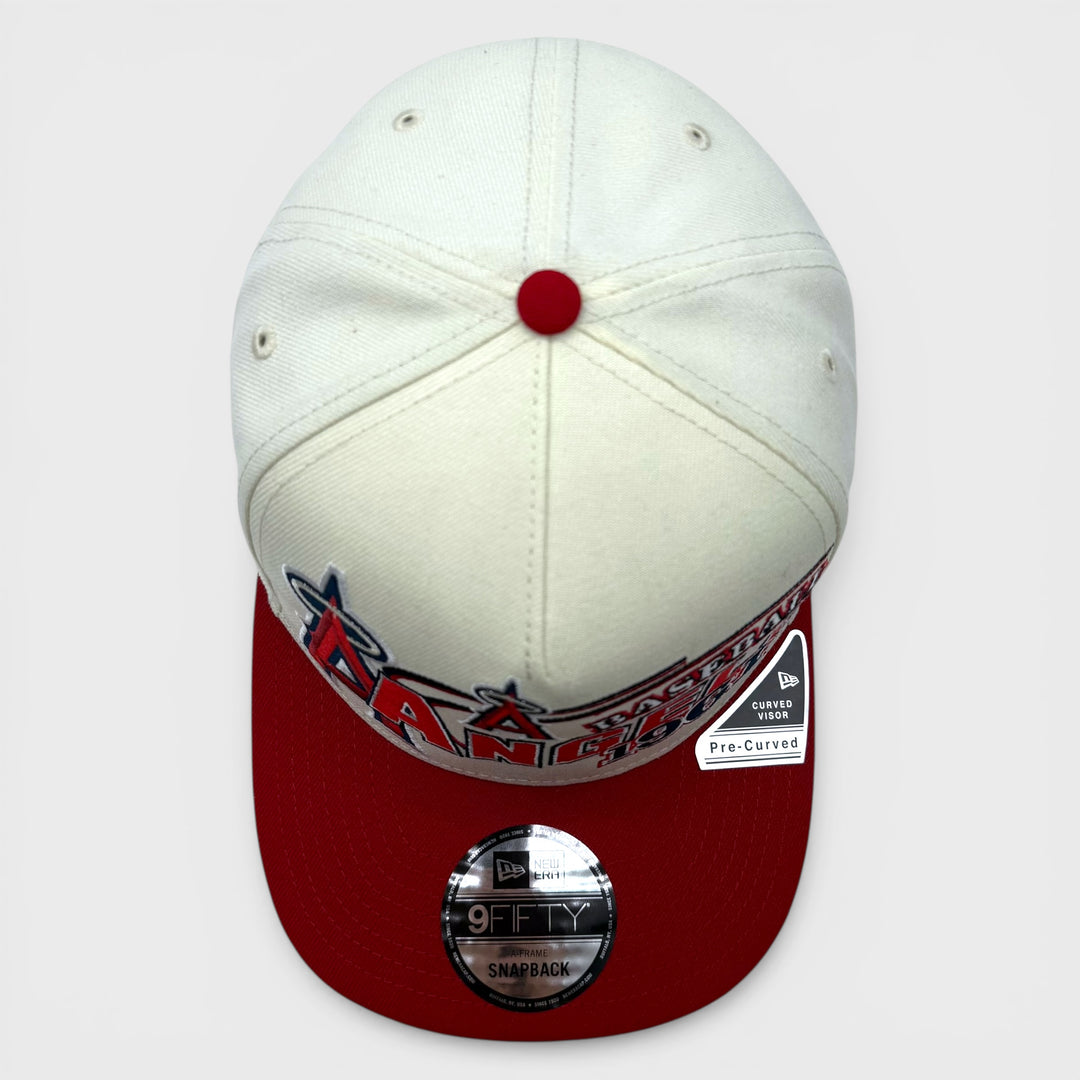 New Era MLB Classic 9Fifty A-Frame A Angels off white/red - Shop-Tetuan