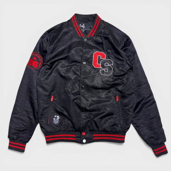Cropp Sneakerhead varsity jacket black/red L - Shop-Tetuan