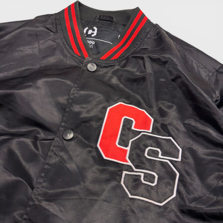 Cropp Sneakerhead varsity jacket black/red L - Shop-Tetuan