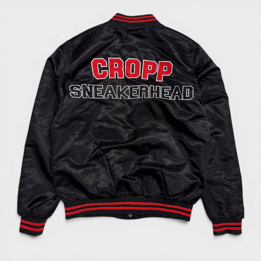 Cropp Sneakerhead varsity jacket black/red L - Shop-Tetuan