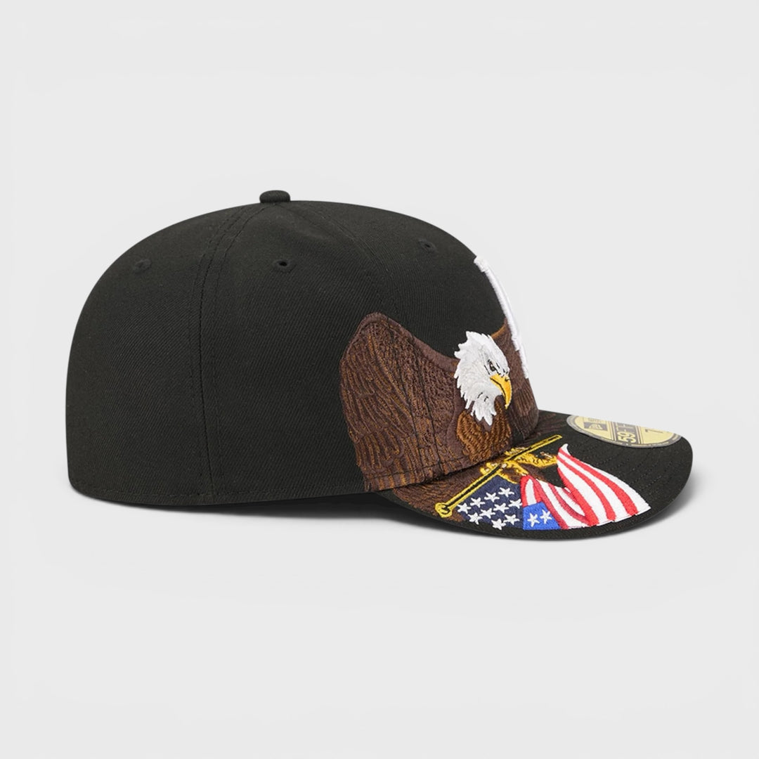 New Era MLB Eagle 59Fifty LA Dodgers black