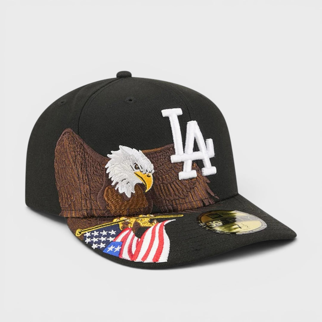 New Era MLB Eagle 59Fifty LA Dodgers black