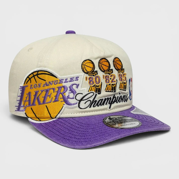 New Era NBA Hardwood Classic 19Twenty LA Lakers cream