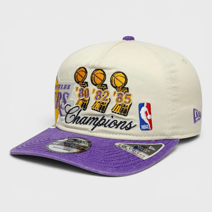 New Era NBA Hardwood Classic 19Twenty LA Lakers cream