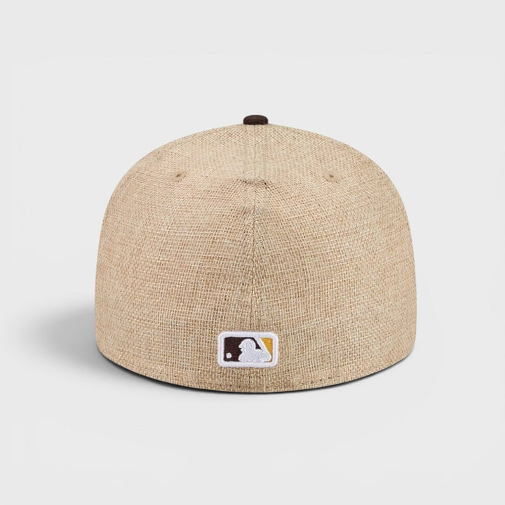 New Era Twine 59Fifty SD Padres tan brown