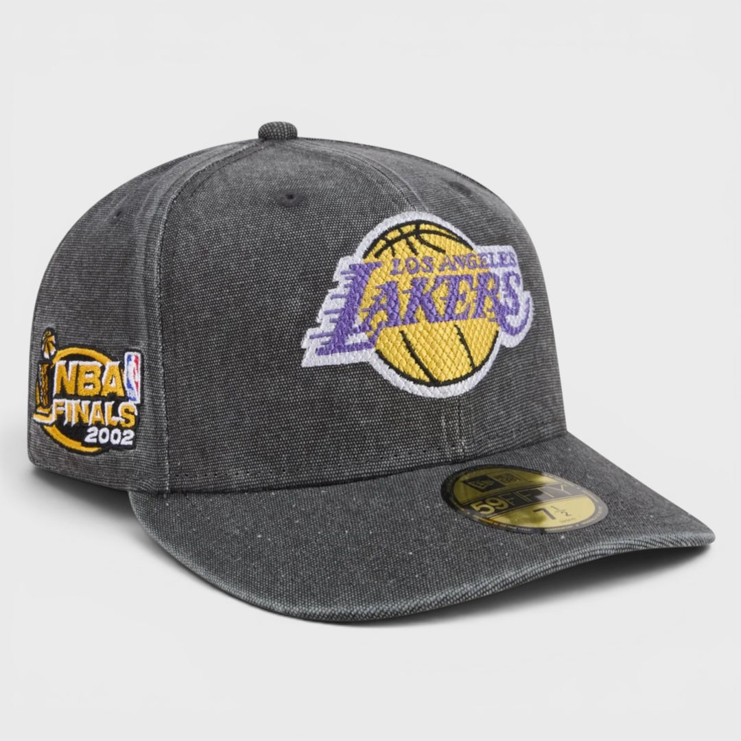 New Era NBA Hardwood Classic 59Fifty LA Lakers charcoal