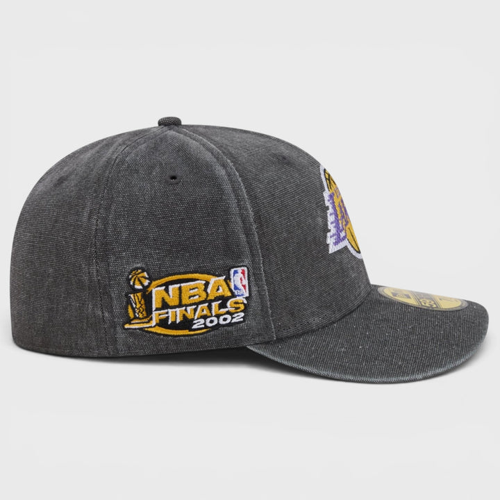 New Era NBA Hardwood Classic 59Fifty LA Lakers charcoal
